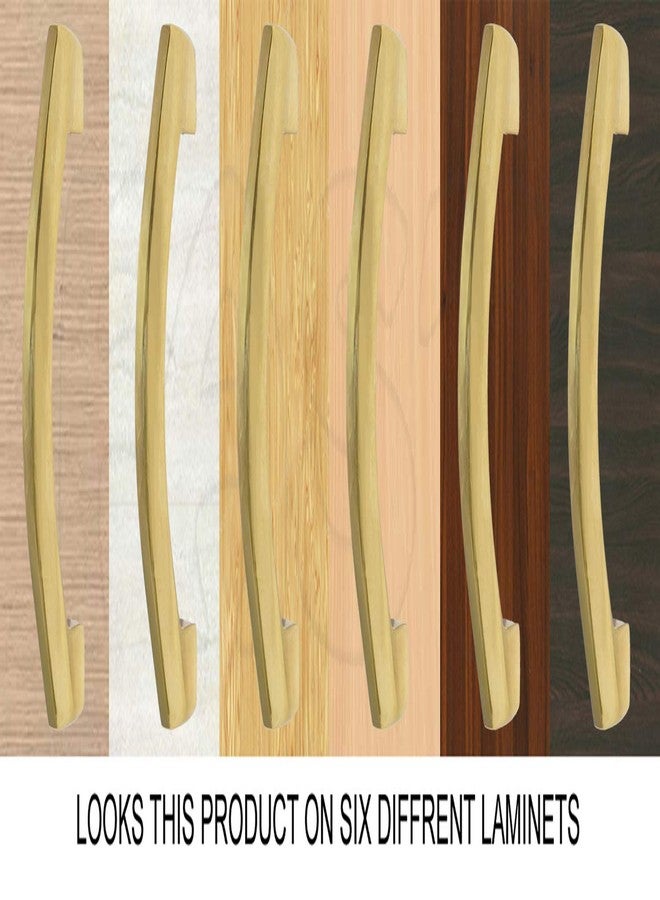 FAST CP30 S- PVD Gold C Curved Furniture Cabinet Handles for Pull Wardrobe Door, Kitchen Drawers, Dresser Drawer 2pcs (96mm, 4 Inch) - Image 5